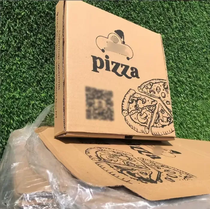 Toko pizza Australia memesan ulang kotak pizza khusus