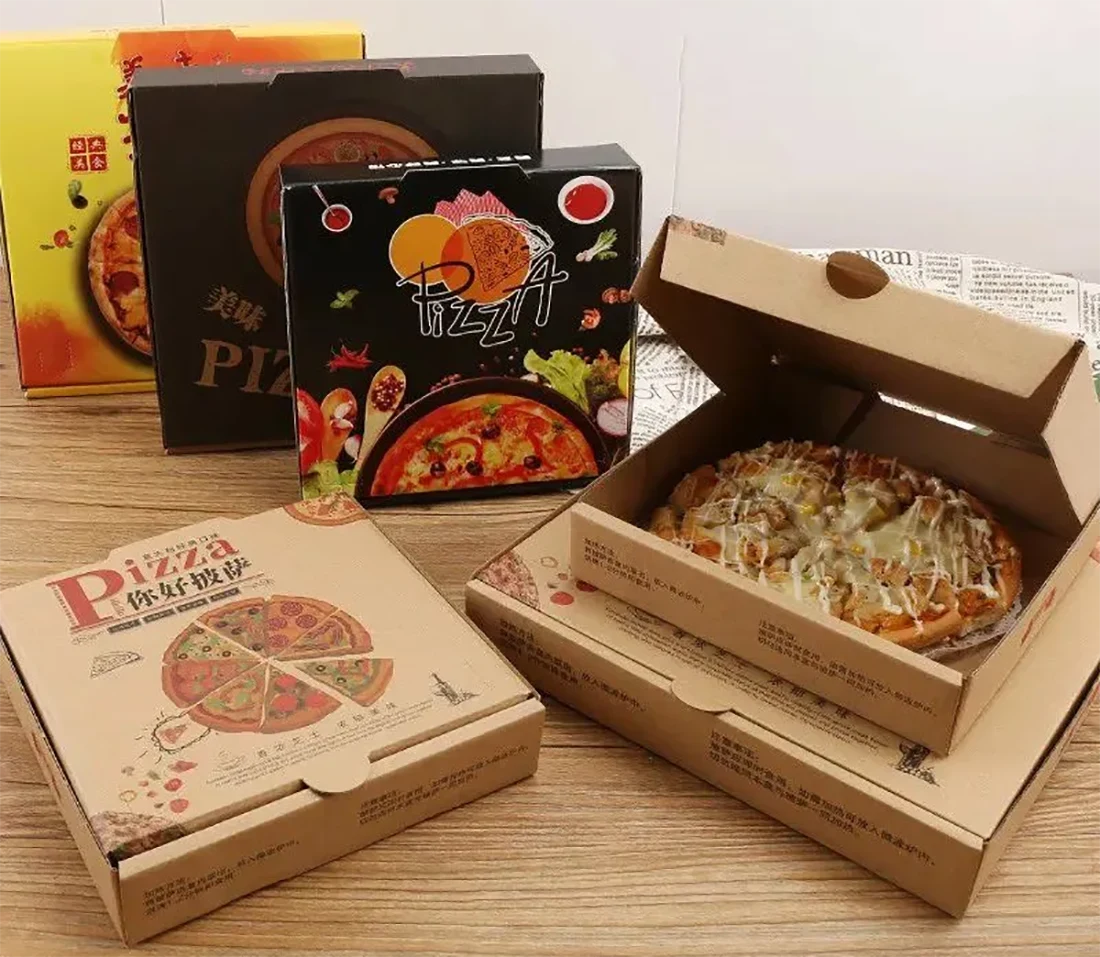 Reinforced pizza box