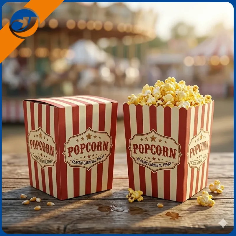 Bak Kotak Kertas Popcorn